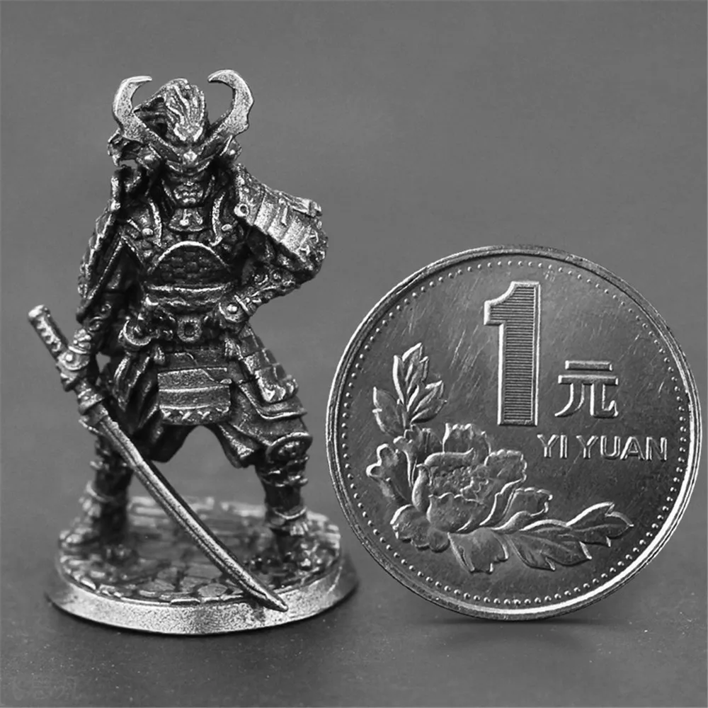 Japan Lifestyle - Rame giapponese Shogunate Samurai Soldato Figurine