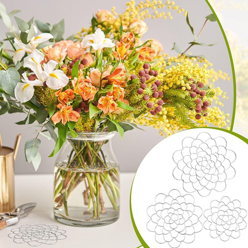 Ikebana Vase Kenzan - Supporto per stelo Ikebana a spirale