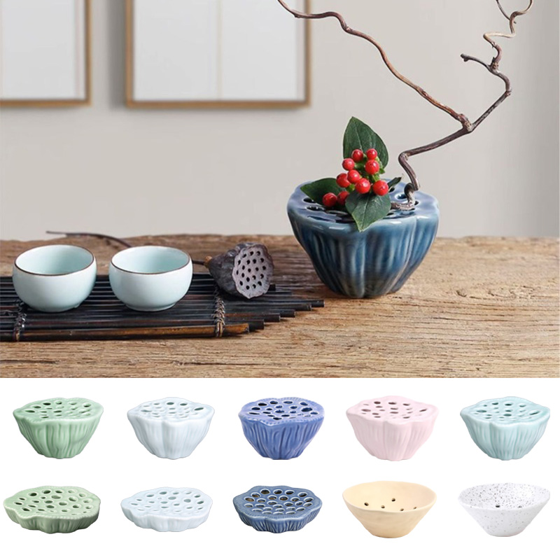 1 pz. Supporto in ceramica a f - Ikebana Vase Kenzan recensione e prezzo