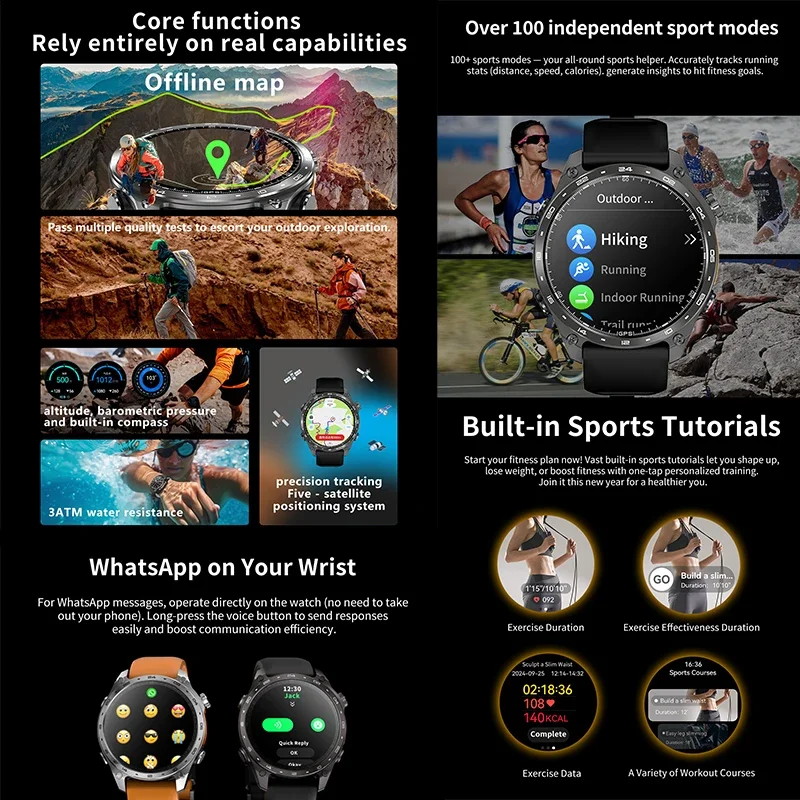 2026 Nuovi uomini Smart Watch  - Japan Lifestyle recensione e prezzo