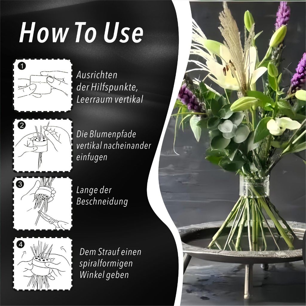 Vaso a Spirale Trasparente Inv - Ikebana Vase Kenzan recensione e prezzo