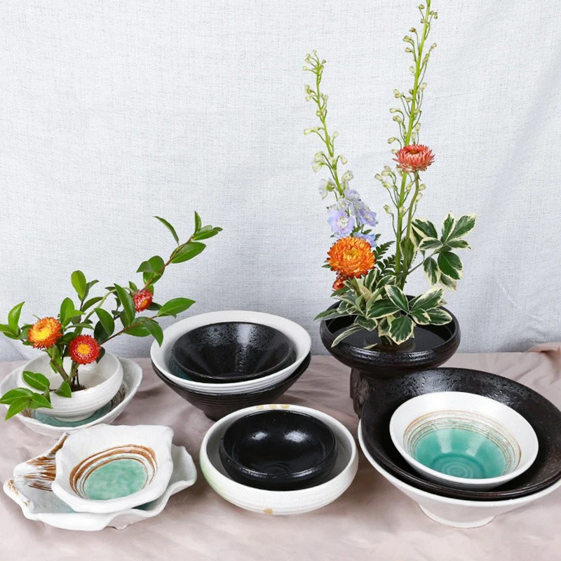Vaso in ceramica giapponese ra - Ikebana Vase Kenzan recensione e prezzo