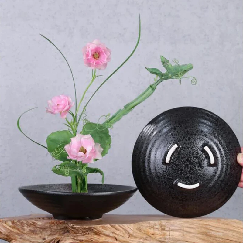 Vaso in ceramica giapponese ra - Ikebana Vase Kenzan recensione e prezzo
